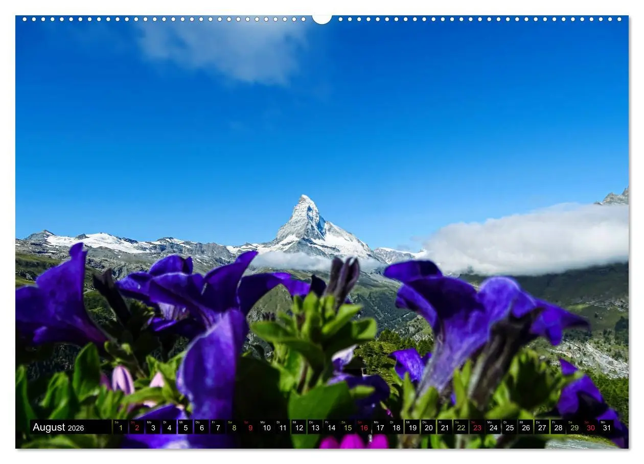 Bild: 9783457782019 | Und ewig lockt das Matterhorn (Wandkalender 2026 DIN A2 quer),...