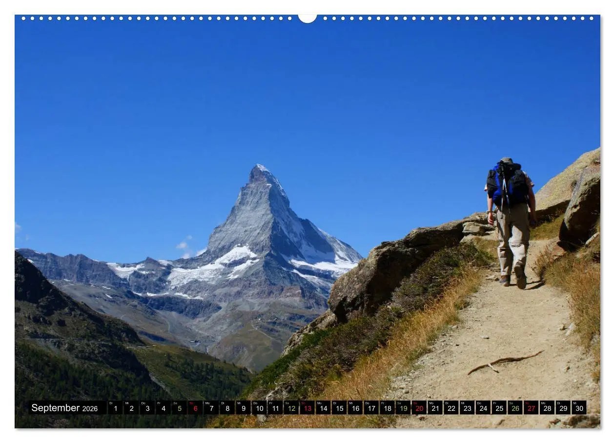 Bild: 9783457782019 | Und ewig lockt das Matterhorn (Wandkalender 2026 DIN A2 quer),...