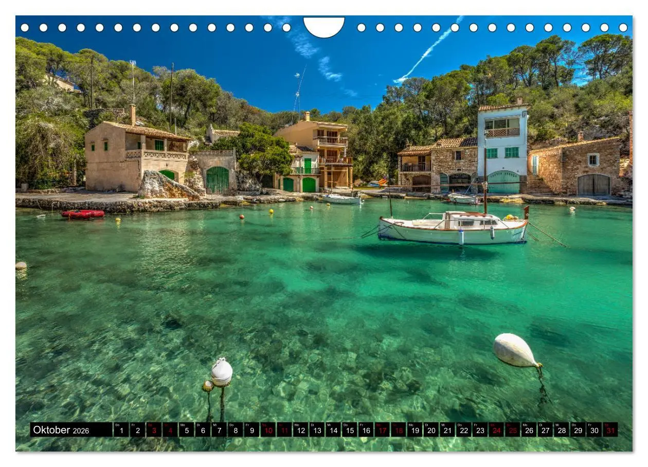 Bild: 9783457852019 | Mallorca - Cala Figuera Spezial (Wandkalender 2026 DIN A4 quer),...