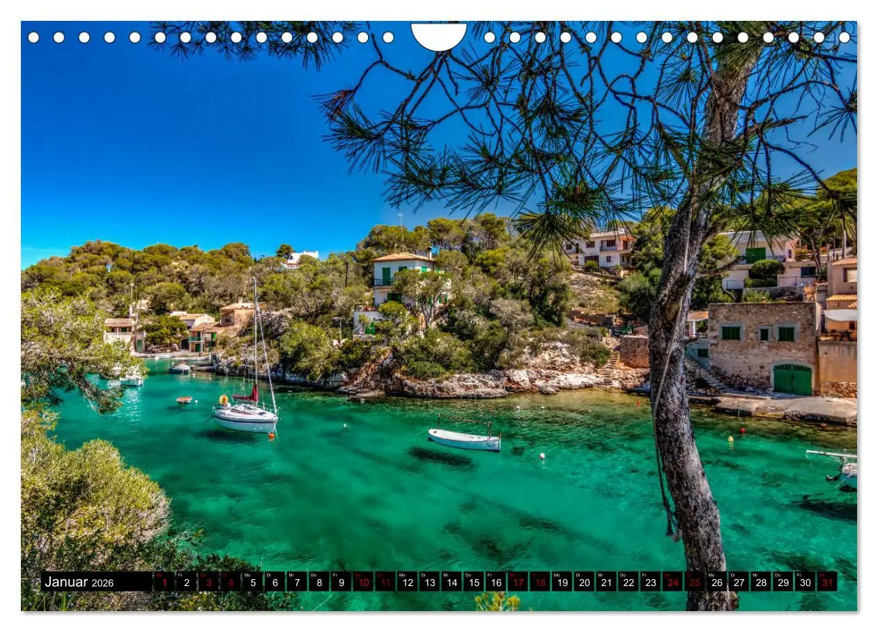 Bild: 9783457852019 | Mallorca - Cala Figuera Spezial (Wandkalender 2026 DIN A4 quer),...