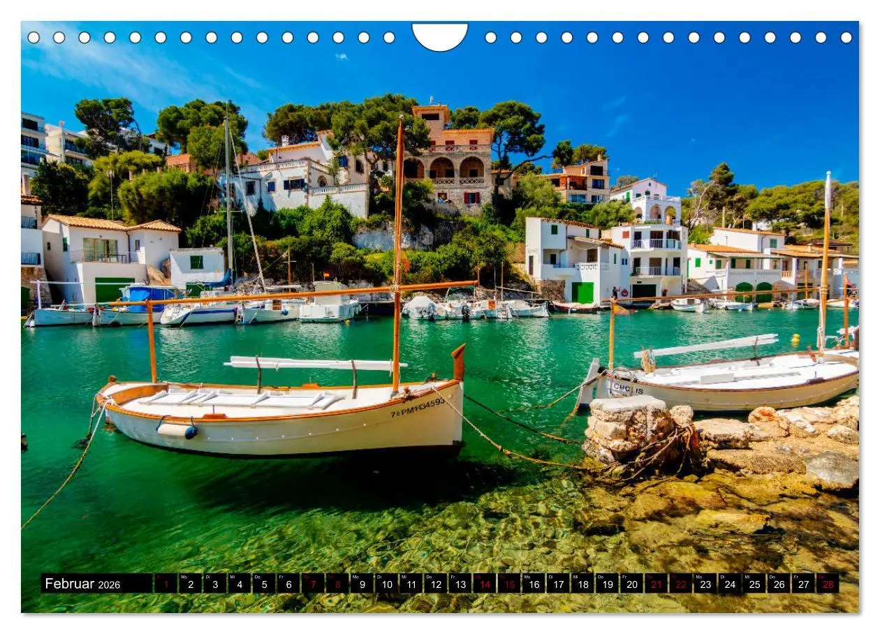 Bild: 9783457852019 | Mallorca - Cala Figuera Spezial (Wandkalender 2026 DIN A4 quer),...