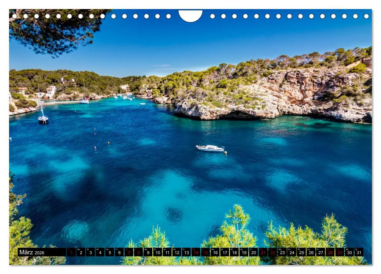 Bild: 9783457852019 | Mallorca - Cala Figuera Spezial (Wandkalender 2026 DIN A4 quer),...