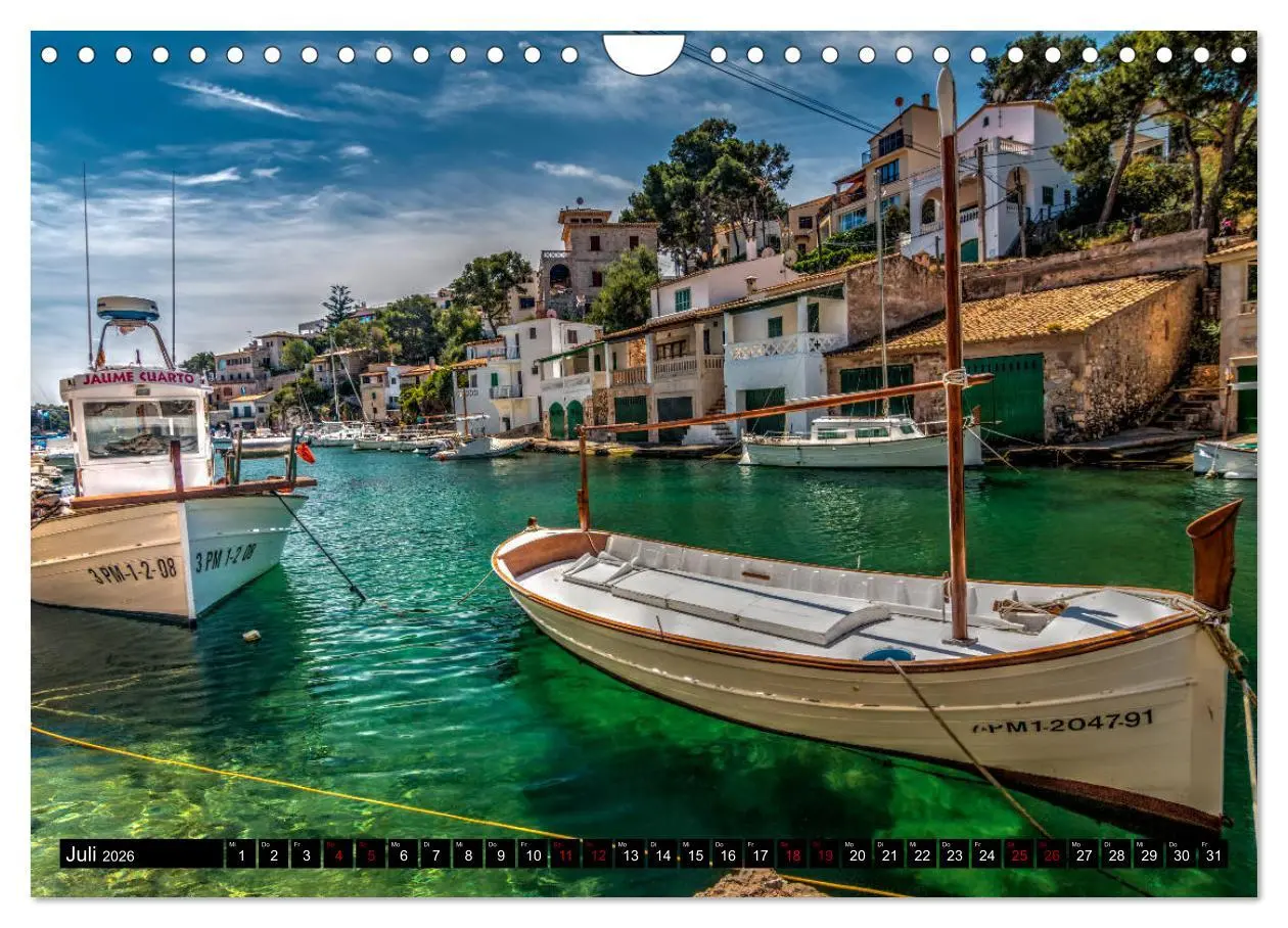 Bild: 9783457852019 | Mallorca - Cala Figuera Spezial (Wandkalender 2026 DIN A4 quer),...