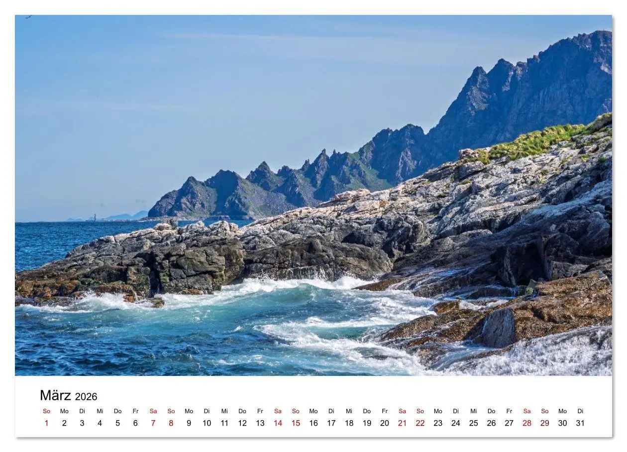 Bild: 9783516632019 | Inseln im Nordmeer - Lofoten-Andøya-Senja (Wandkalender 2026 DIN A3...