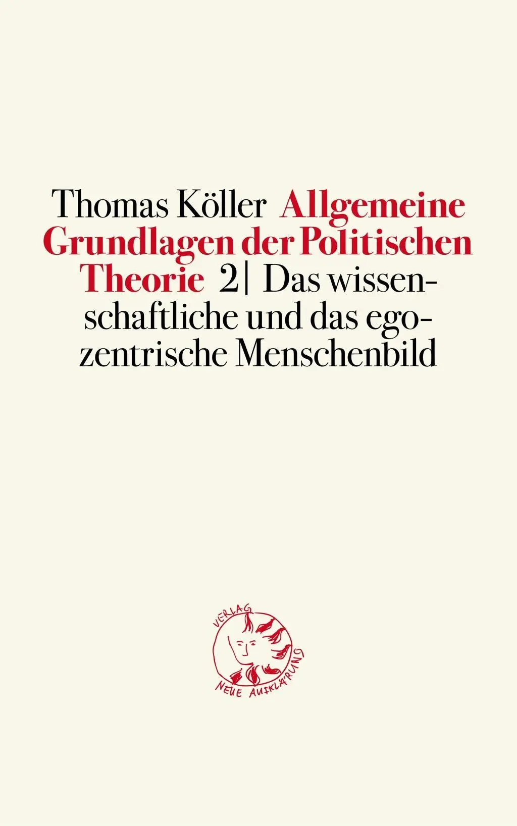 Cover: 9783945162019 | Allgemeine Grundlagen der Politischen Theorie. Bd.2 | Thomas Köller