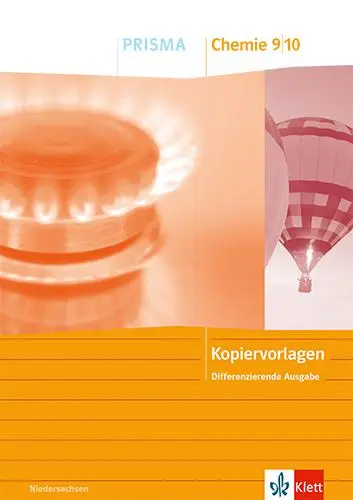 Cover: 9783120692119 | PRISMA Chemie 9/10. Kopiervorlagen/Arbeitsblätter Klasse 9/10....