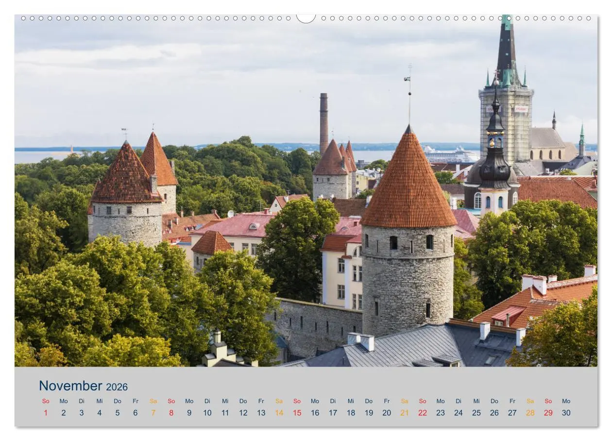Bild: 9783457772119 | Charmante Baltische Städte entlang der Ostsee (Wandkalender 2026...
