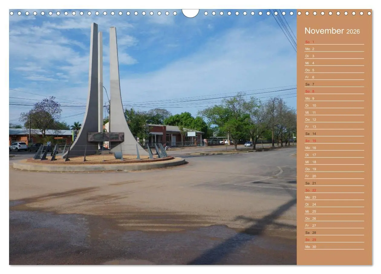 Bild: 9783516172119 | Bilder aus dem Chaco in Paraguay (Wandkalender 2026 DIN A3 quer),...