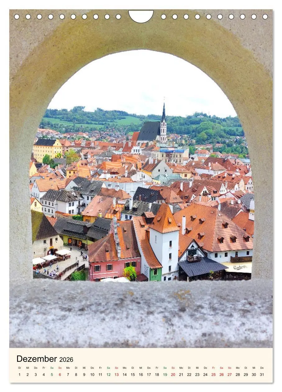 Bild: 9783516312119 | Krumau in Tschechien - Wunderschönes Cesky Krumlov (Wandkalender...