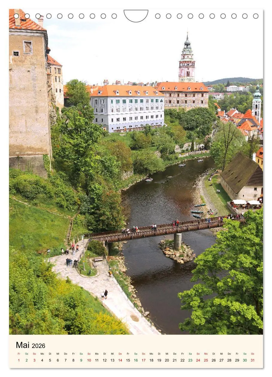 Bild: 9783516312119 | Krumau in Tschechien - Wunderschönes Cesky Krumlov (Wandkalender...
