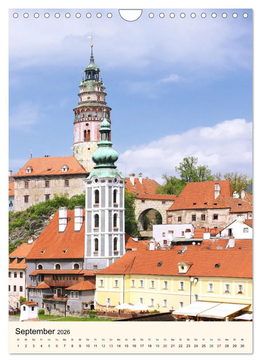 Bild: 9783516312119 | Krumau in Tschechien - Wunderschönes Cesky Krumlov (Wandkalender...
