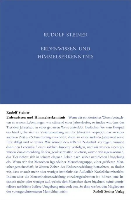 Cover: 9783727422119 | Erdenwissen und Himmelserkenntnis | Neun Vorträge, Dornach 1923 | Buch