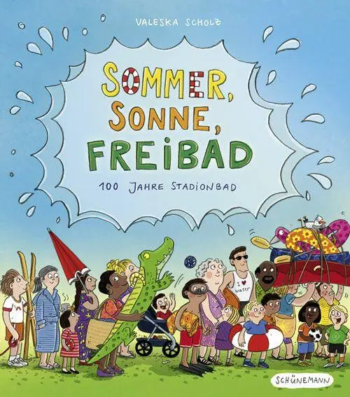 Cover: 9783796112119 | Sommer, Sonne, Freibad | 100 Jahre Stadionbad | Buch | Deutsch | 2025