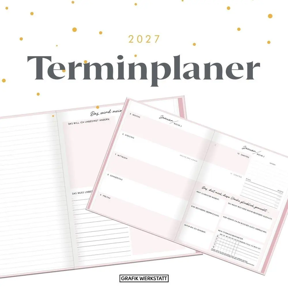 Bild: 9783986362119 | Terminplaner Lady Softcover 2027 Mein Happiness-Planer | Original