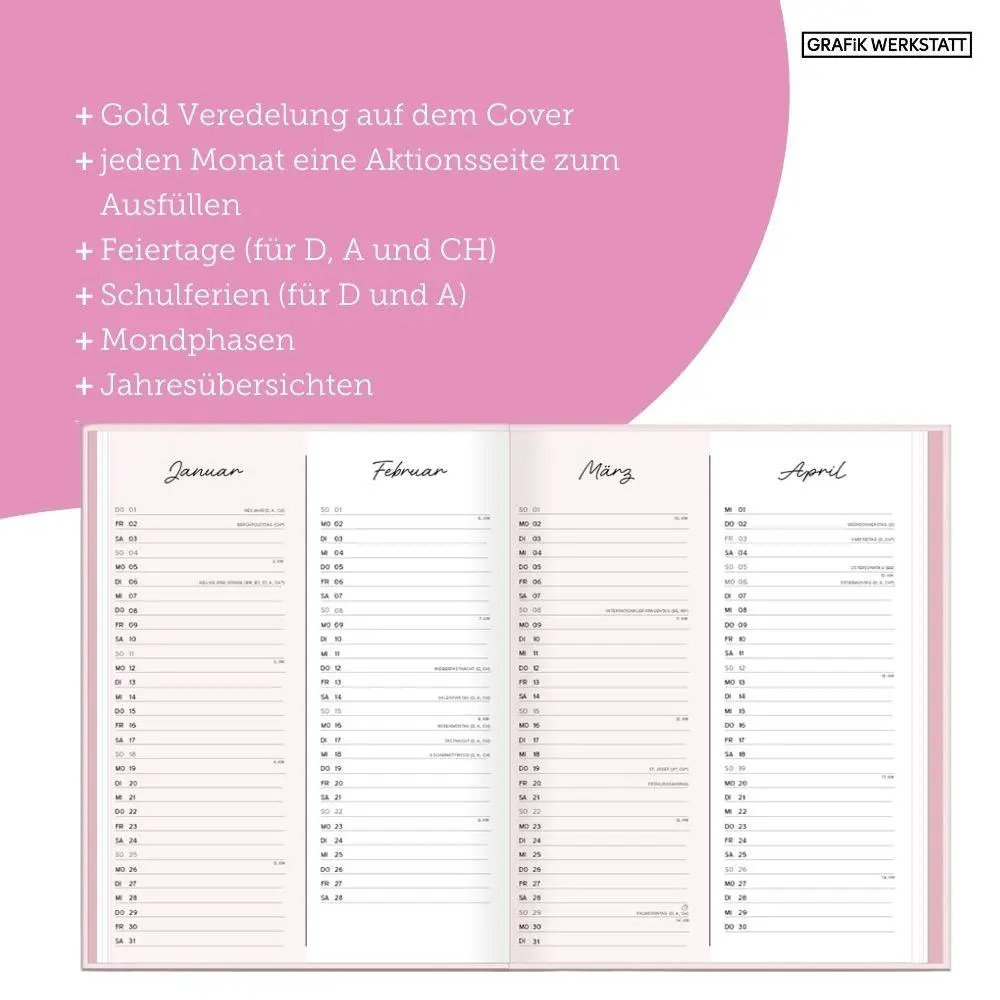 Bild: 9783986362119 | Terminplaner Lady Softcover 2027 Mein Happiness-Planer | Original