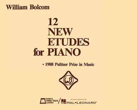 Cover: 73999092219 | 12 New Etudes for Piano | Piano Solo | William Bolcom | Taschenbuch