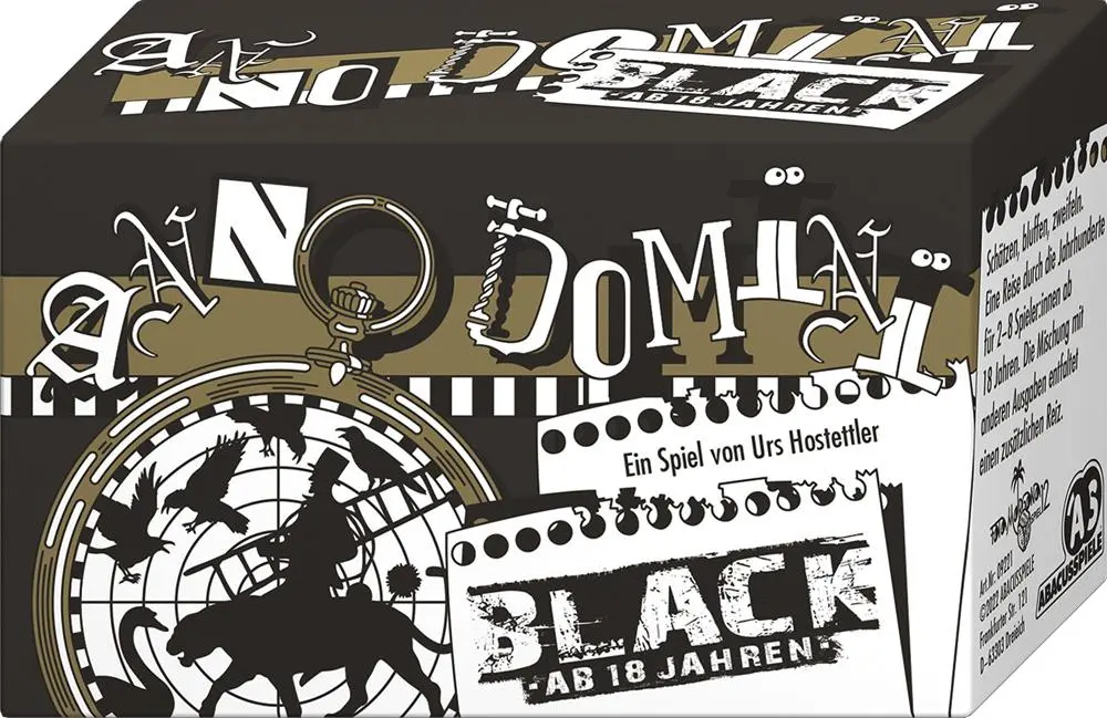 Cover: 4011898092219 | Anno Domini - Black | Urs Hostettler | Spiel | Brettspiel | 09221