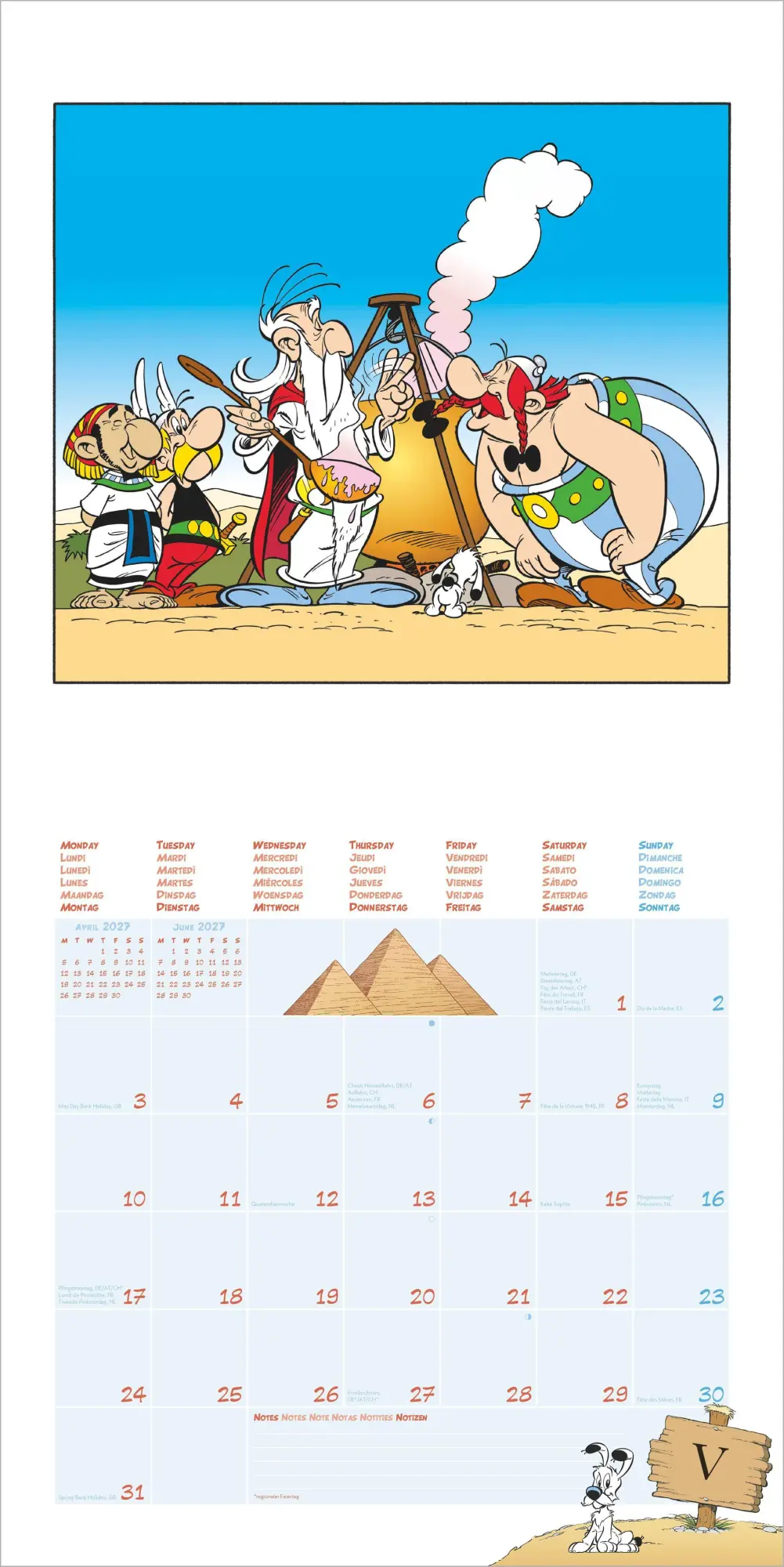 Bild: 4069095012219 | Asterix &amp; Obelix 2027 | Neumann Verlage GmbH &amp; Co KG | Kalender | 2027