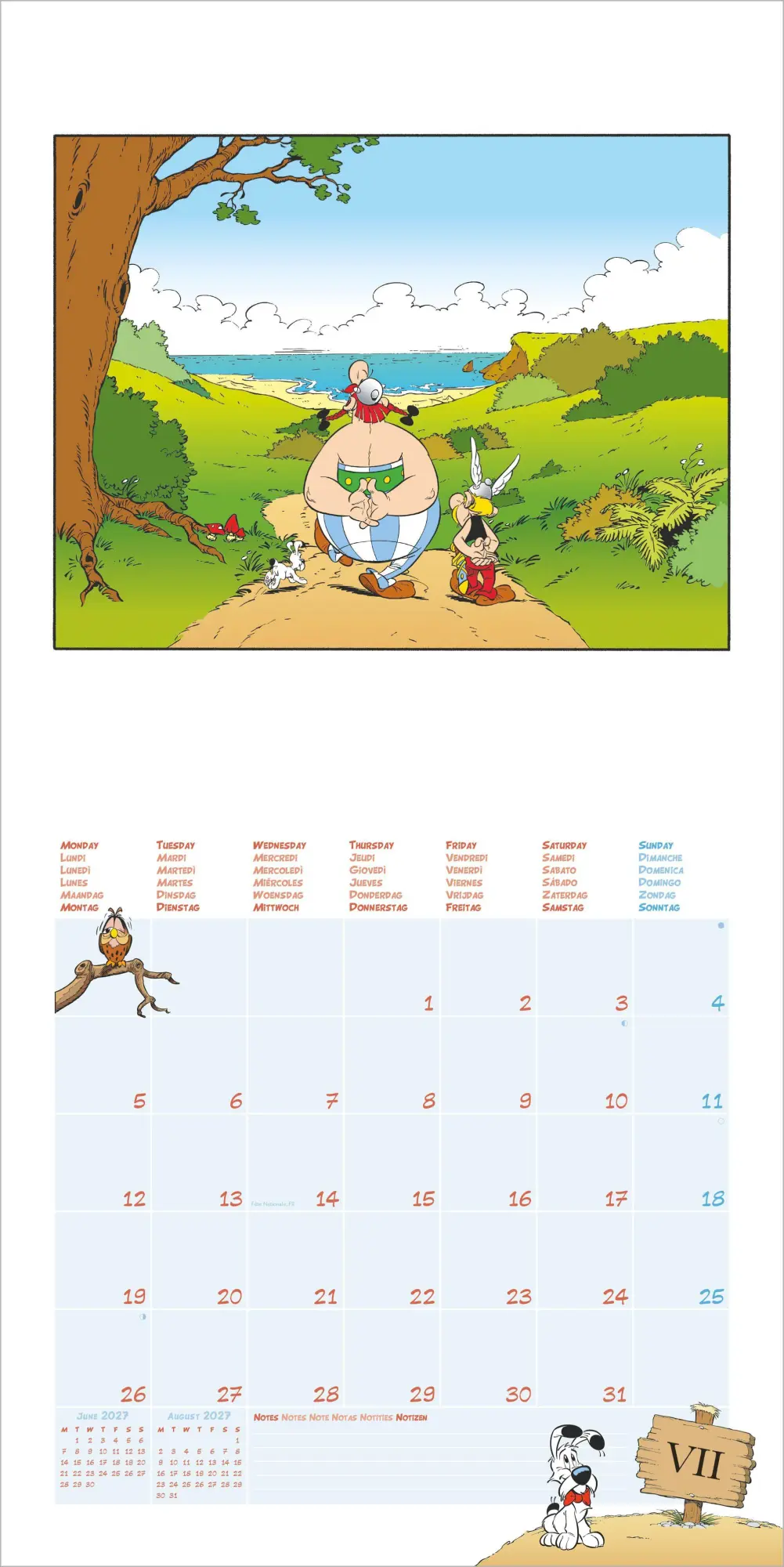 Bild: 4069095012219 | Asterix &amp; Obelix 2027 | Neumann Verlage GmbH &amp; Co KG | Kalender | 2027