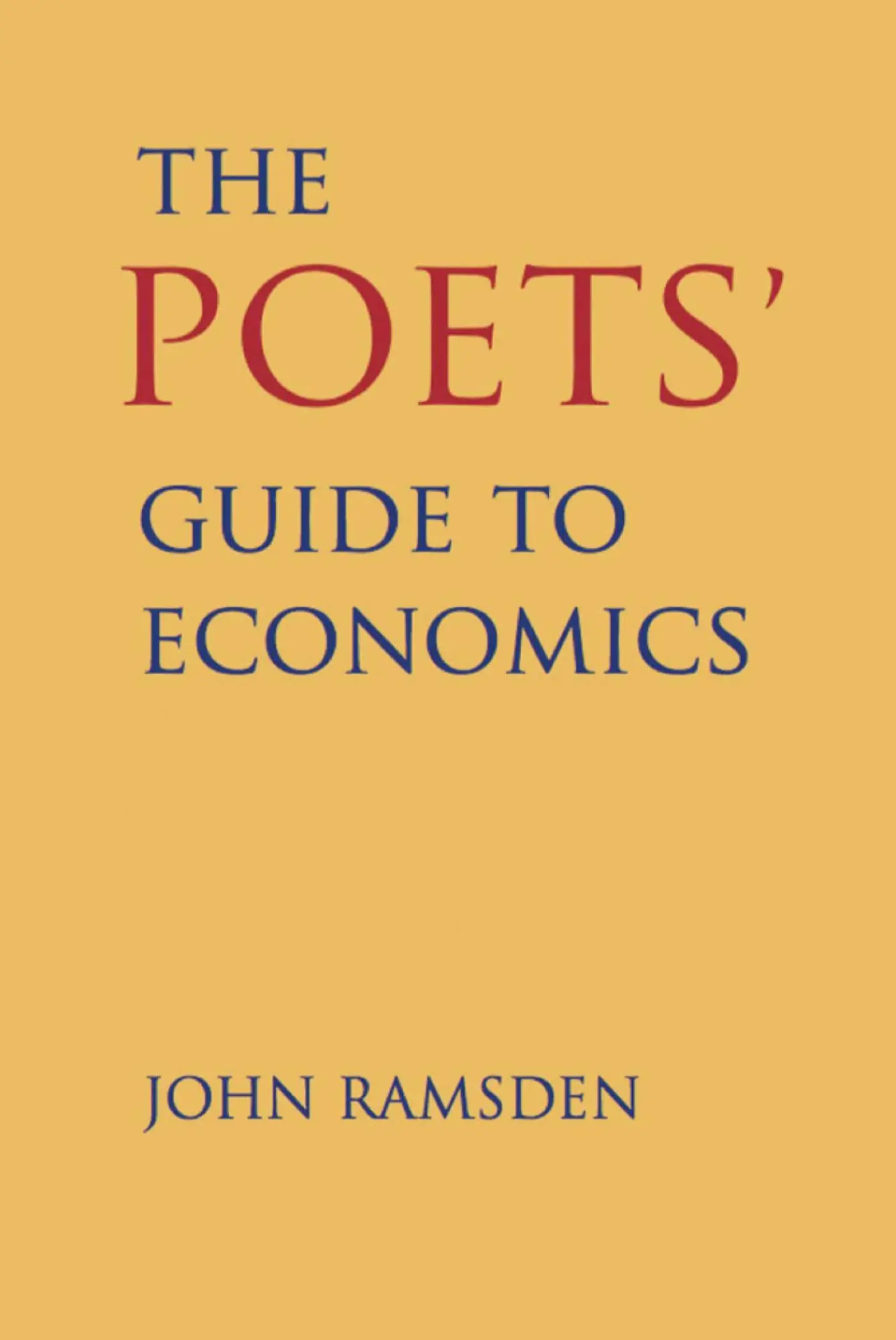 Cover: 9781843682219 | The Poets' Guide to Economics | John Ramsden | Buch | Gebunden | 2022