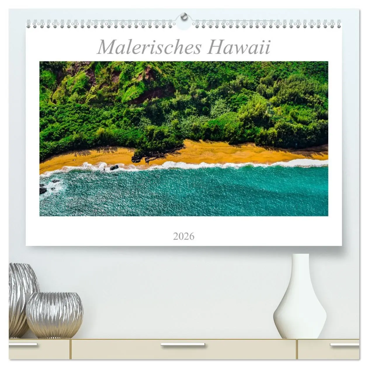 Cover: 9783457452219 | Malerisches Hawaii (hochwertiger Premium Wandkalender 2026 DIN A2...