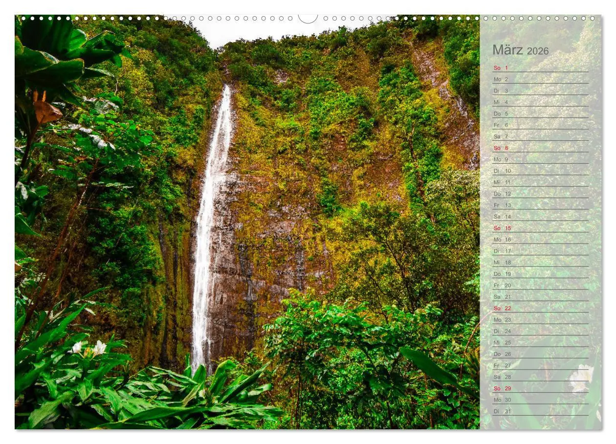 Bild: 9783457452219 | Malerisches Hawaii (hochwertiger Premium Wandkalender 2026 DIN A2...
