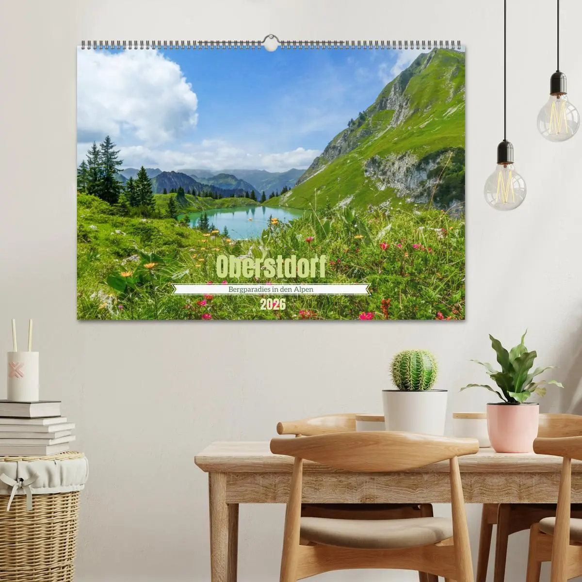 Bild: 9783457522219 | Oberstdorf - Bergparadies in den Alpen (Wandkalender 2026 DIN A2...