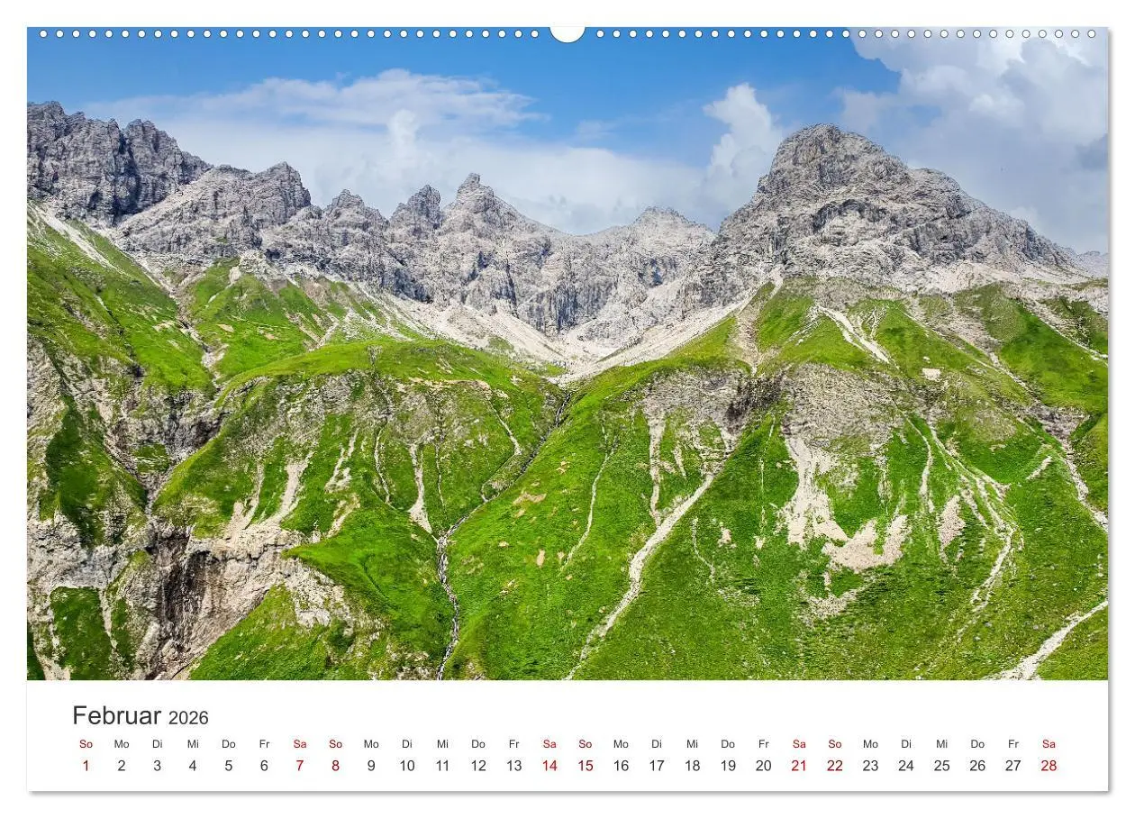 Bild: 9783457522219 | Oberstdorf - Bergparadies in den Alpen (Wandkalender 2026 DIN A2...