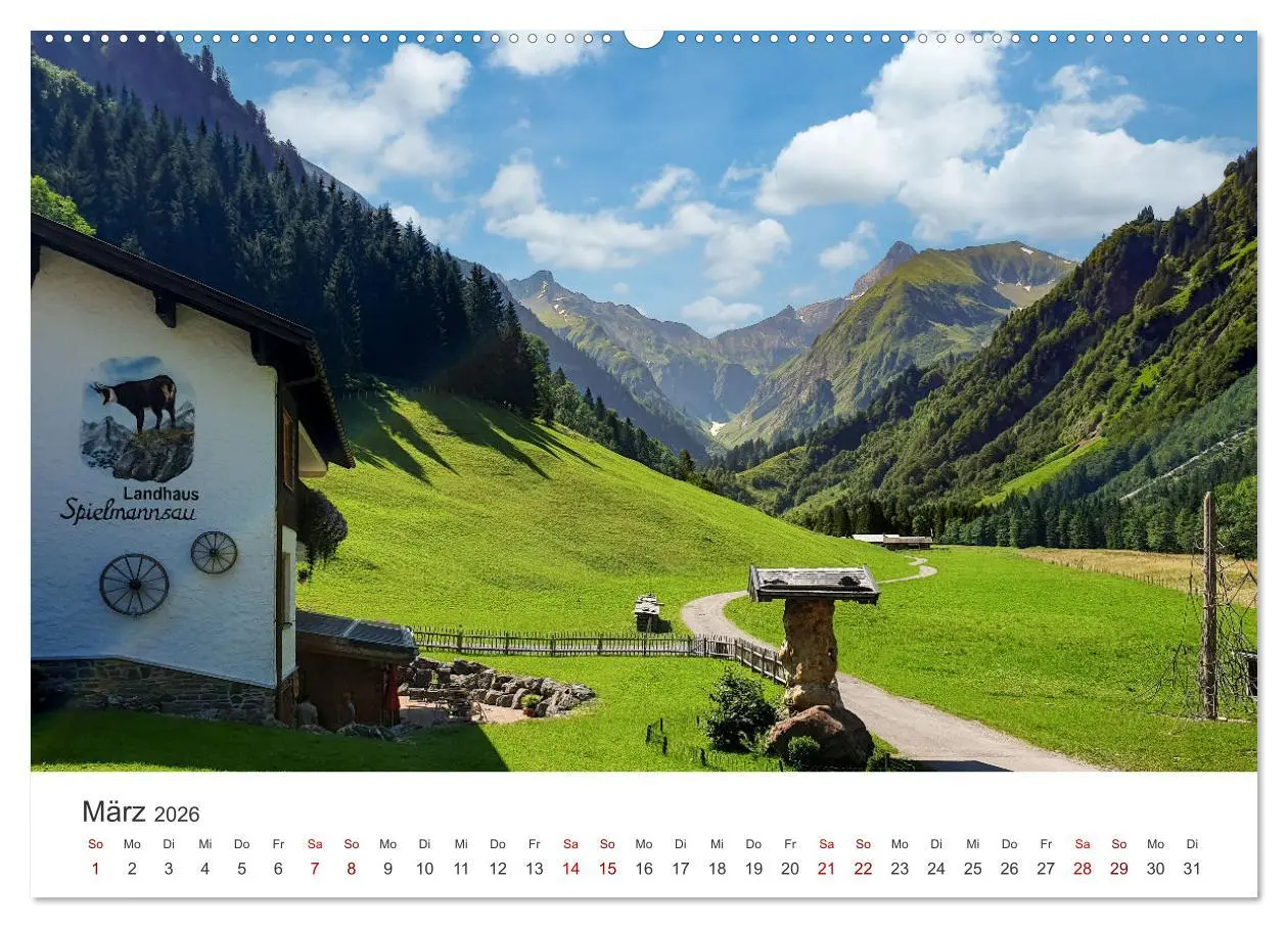 Bild: 9783457522219 | Oberstdorf - Bergparadies in den Alpen (Wandkalender 2026 DIN A2...
