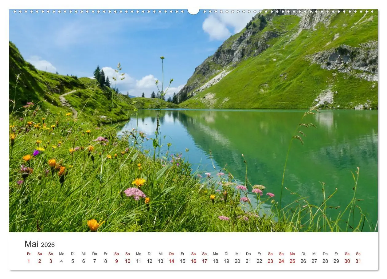Bild: 9783457522219 | Oberstdorf - Bergparadies in den Alpen (Wandkalender 2026 DIN A2...
