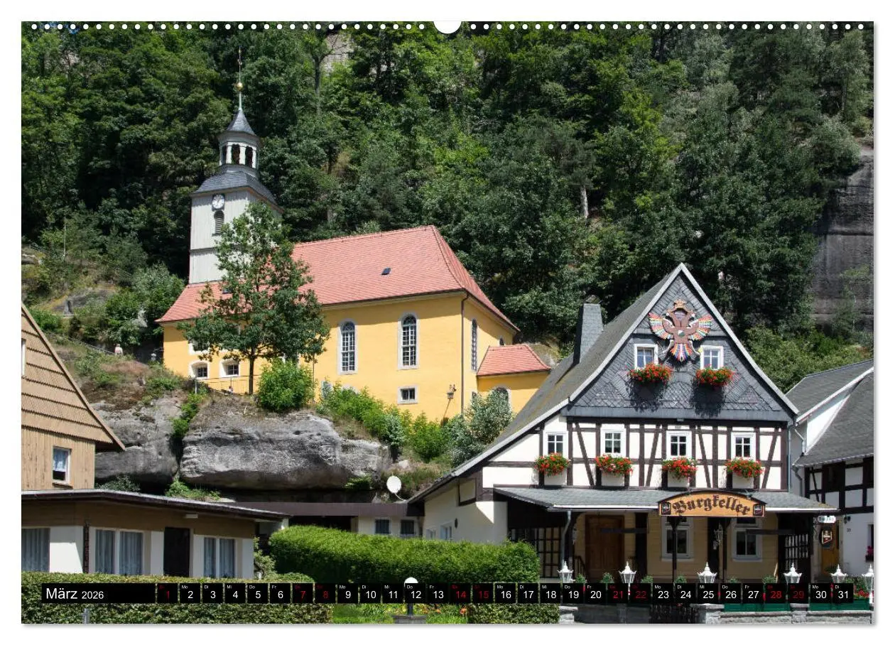 Bild: 9783457762219 | Das Zittauer Gebirge - (hochwertiger Premium Wandkalender 2026 DIN...