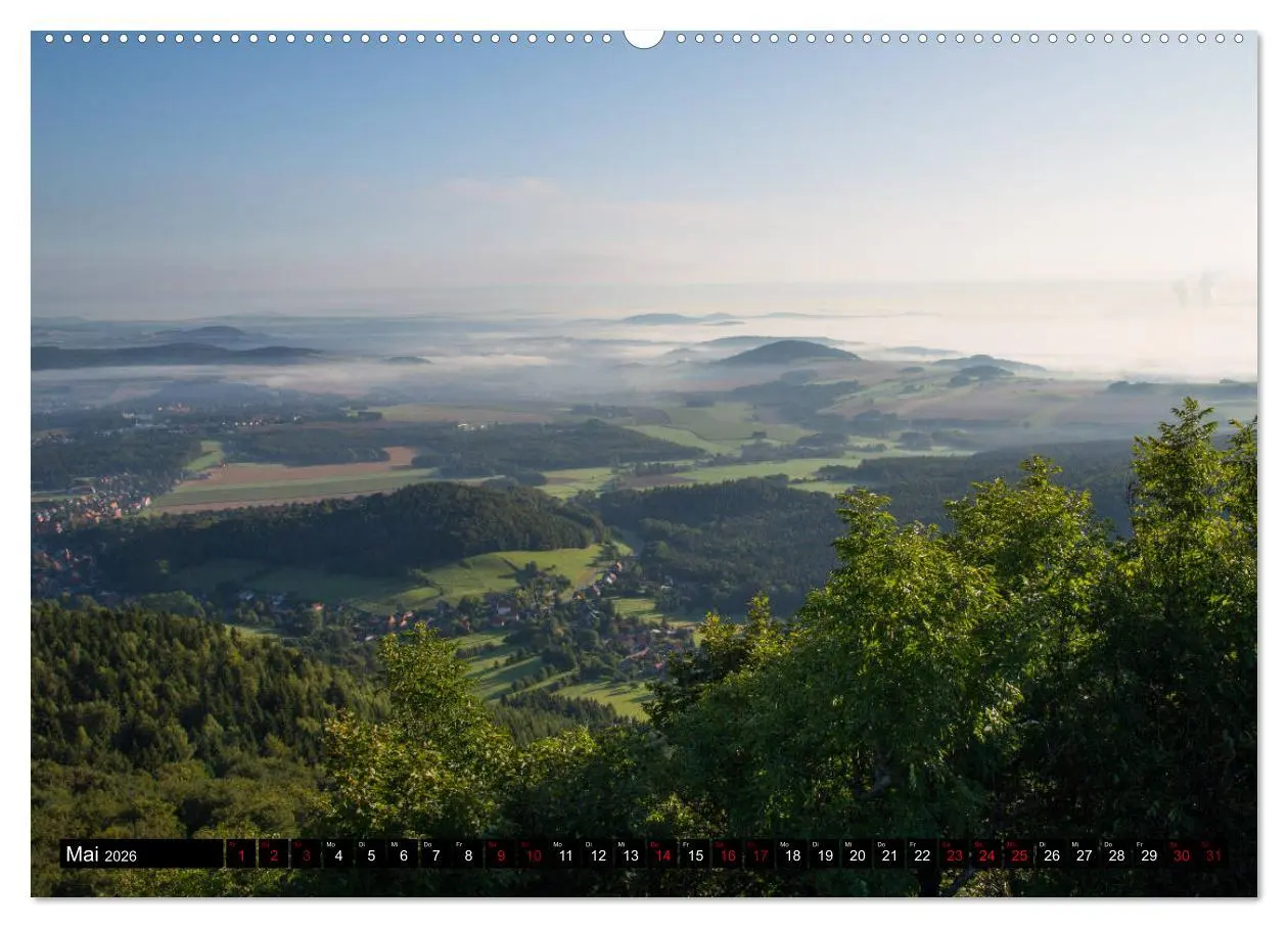 Bild: 9783457762219 | Das Zittauer Gebirge - (hochwertiger Premium Wandkalender 2026 DIN...