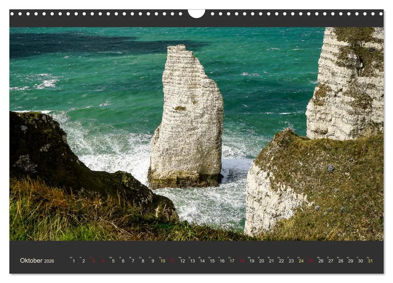 Bild: 9783457832219 | Normandie - Raue Küste und malerische Hafenstädte (Wandkalender...