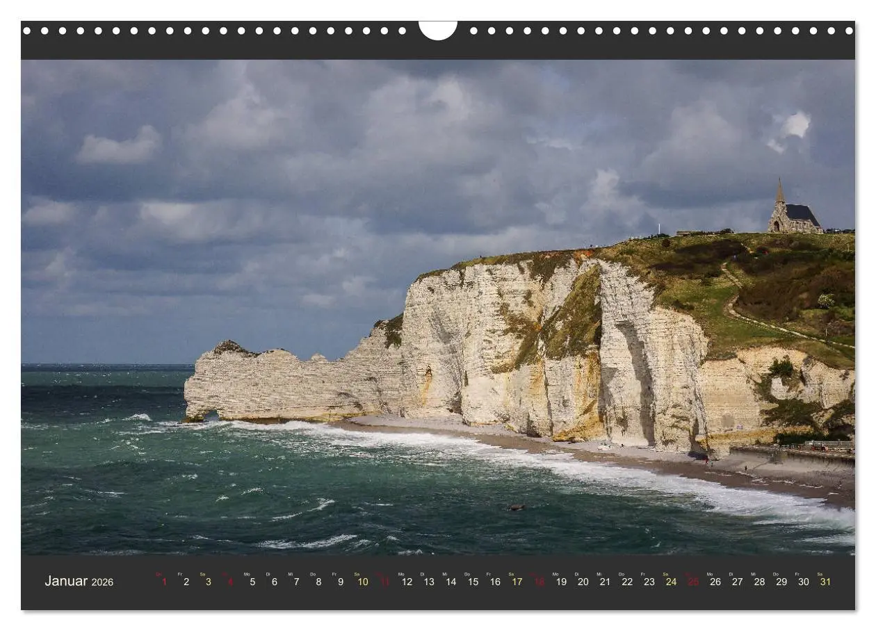 Bild: 9783457832219 | Normandie - Raue Küste und malerische Hafenstädte (Wandkalender...