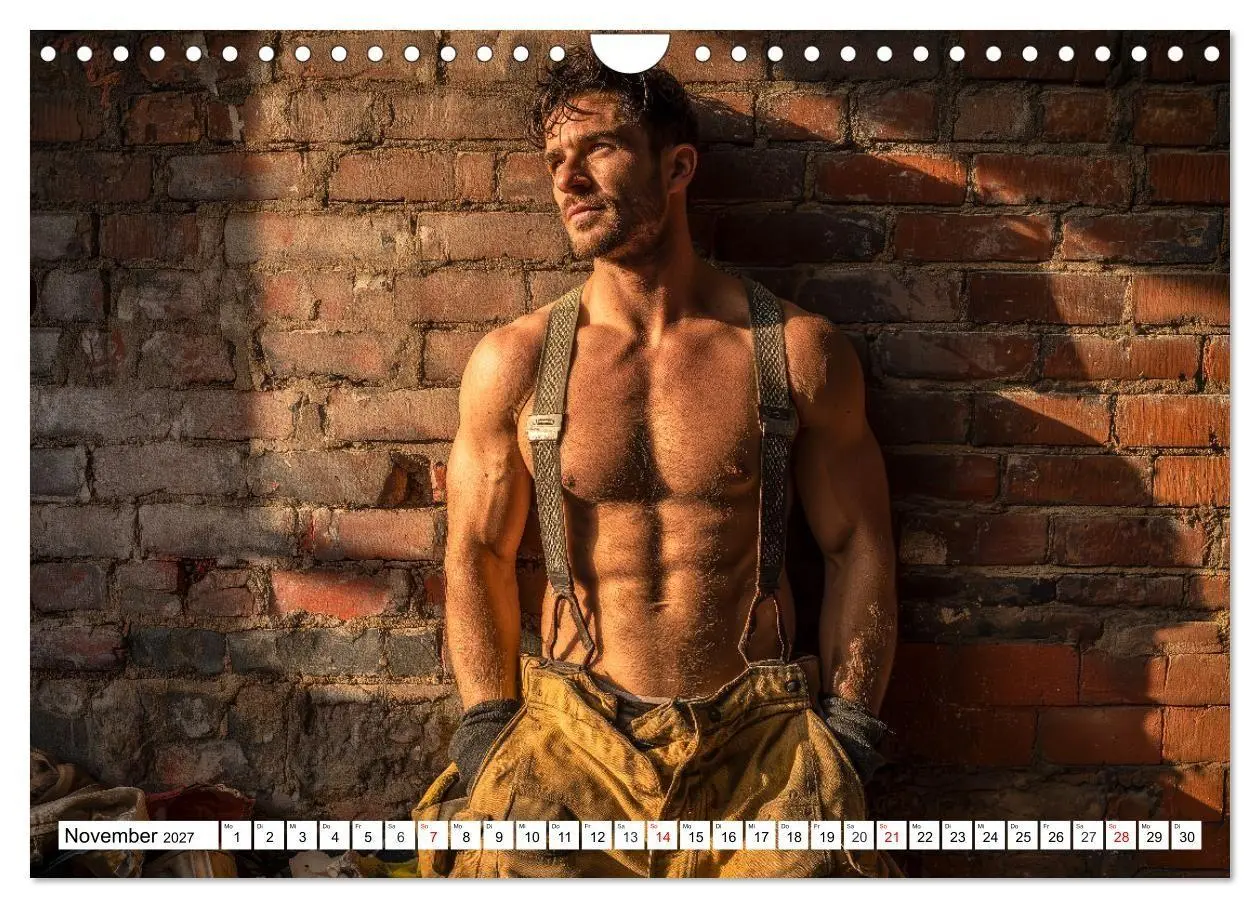 Bild: 9783516922219 | Feuerwehrmänner - Sexy Körper und heiße Flammen (Wandkalender 2027...