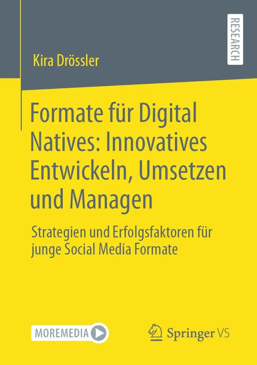 Cover: 9783658352219 | Formate für Digital Natives: Innovatives Entwickeln, Umsetzen und...