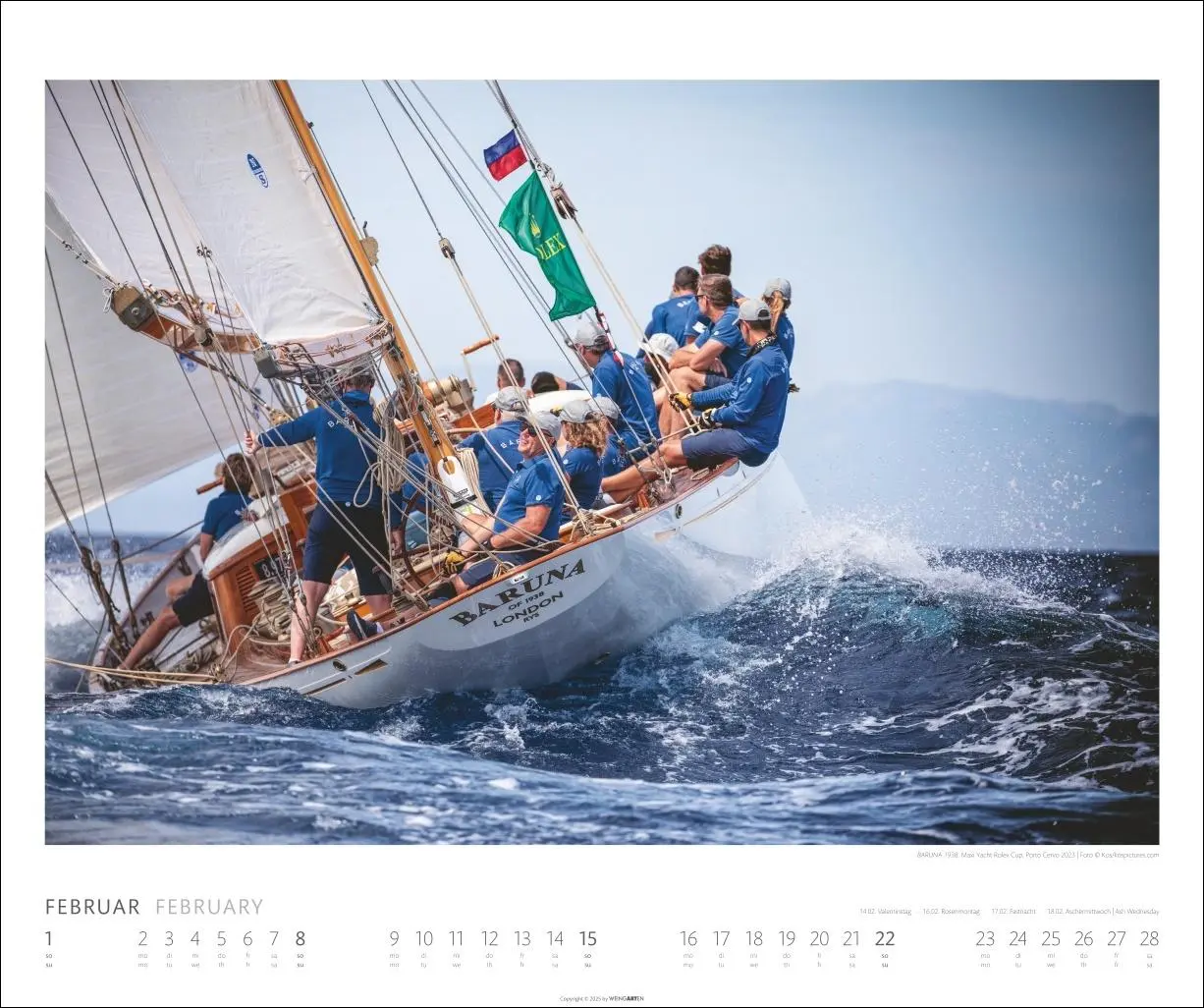 Bild: 9783839902219 | Sailing Kalender 2026 | Kalender | Spiralbindung | 14 S. | Deutsch