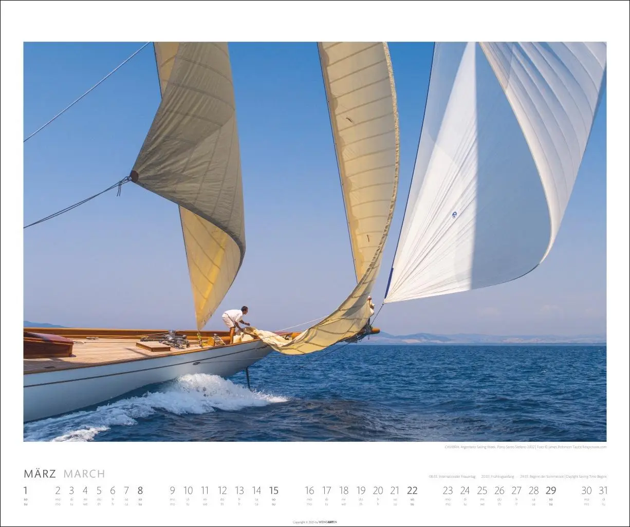 Bild: 9783839902219 | Sailing Kalender 2026 | Kalender | Spiralbindung | 14 S. | Deutsch