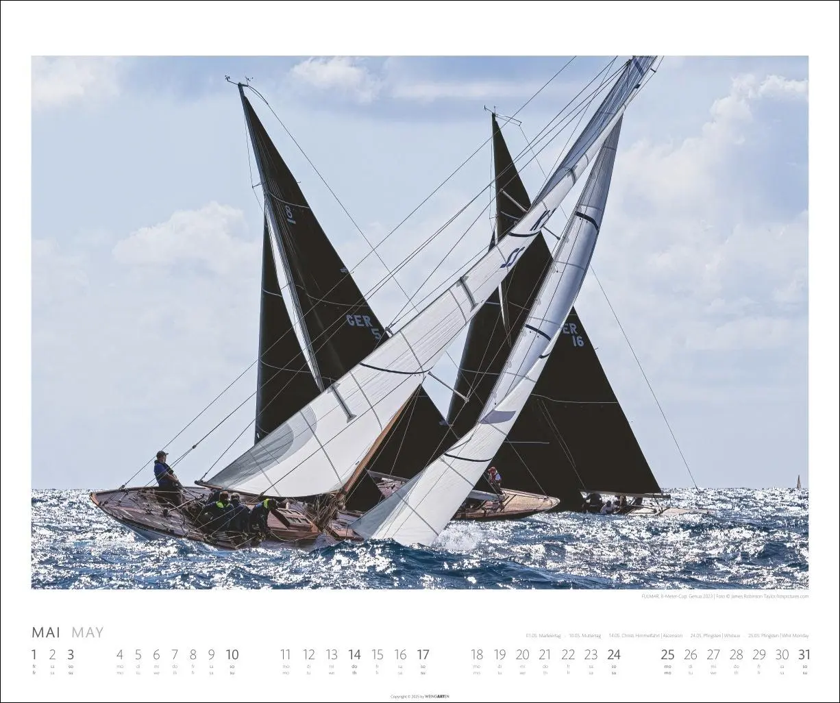 Bild: 9783839902219 | Sailing Kalender 2026 | Kalender | Spiralbindung | 14 S. | Deutsch
