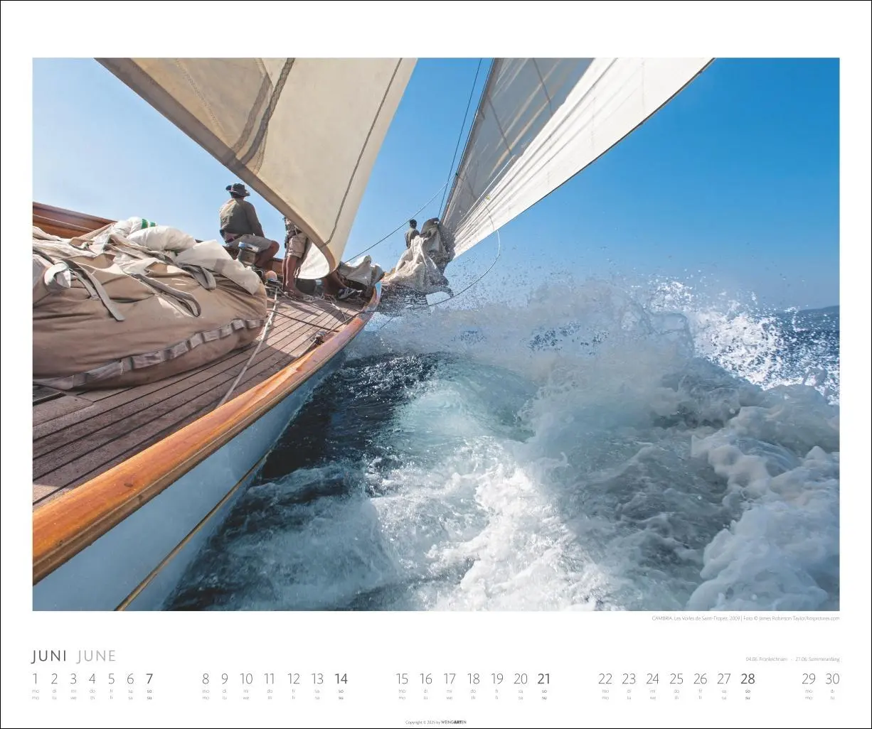 Bild: 9783839902219 | Sailing Kalender 2026 | Kalender | Spiralbindung | 14 S. | Deutsch