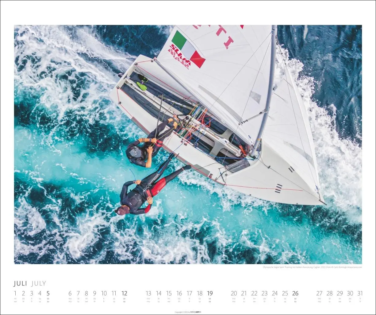 Bild: 9783839902219 | Sailing Kalender 2026 | Kalender | Spiralbindung | 14 S. | Deutsch