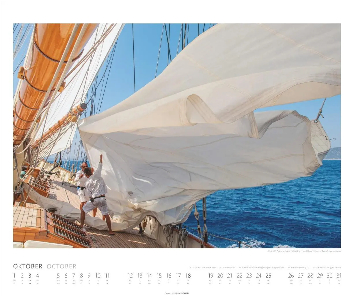 Bild: 9783839902219 | Sailing Kalender 2026 | Kalender | Spiralbindung | 14 S. | Deutsch