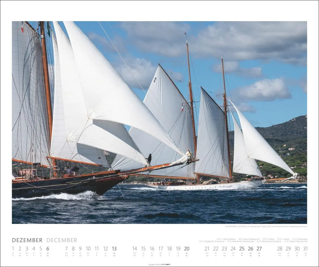 Bild: 9783839902219 | Sailing Kalender 2026 | Kalender | Spiralbindung | 14 S. | Deutsch