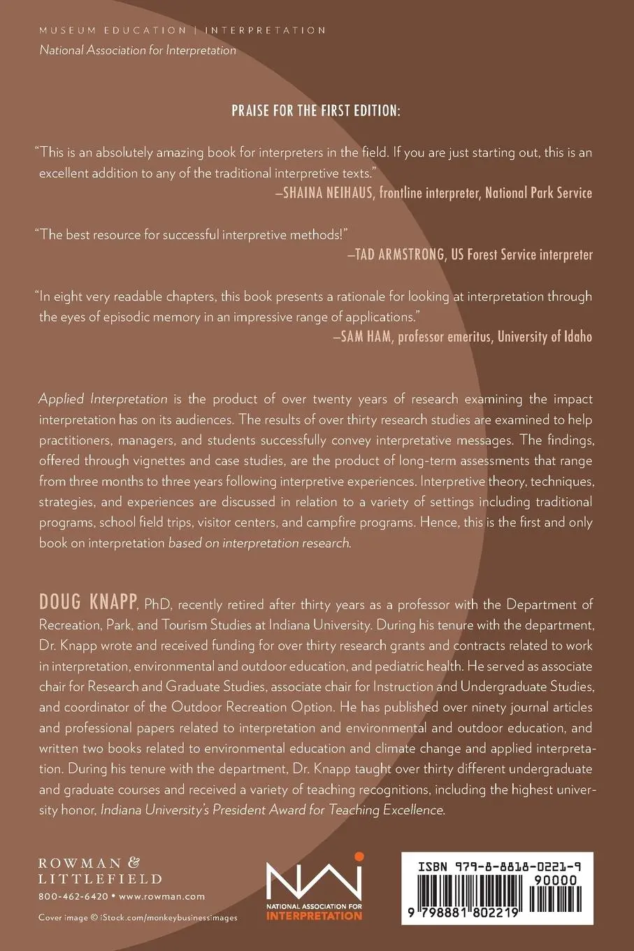 Rückseite: 9798881802219 | Applied Interpretation | Putting Research into Action | Doug Knapp
