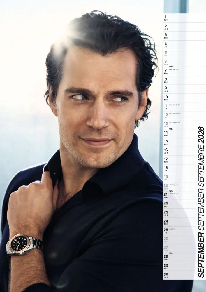 Bild: 9798893612219 | Henry Cavill Kalender 2026 | Der Star aus The Witcher | Kalender