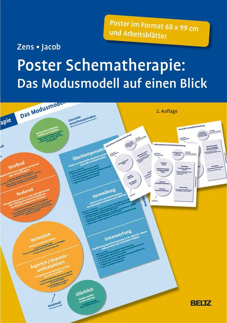 Cover: 4019172102319 | Poster Schematherapie: Das Modusmodell auf einen Blick | Zens (u. a.)