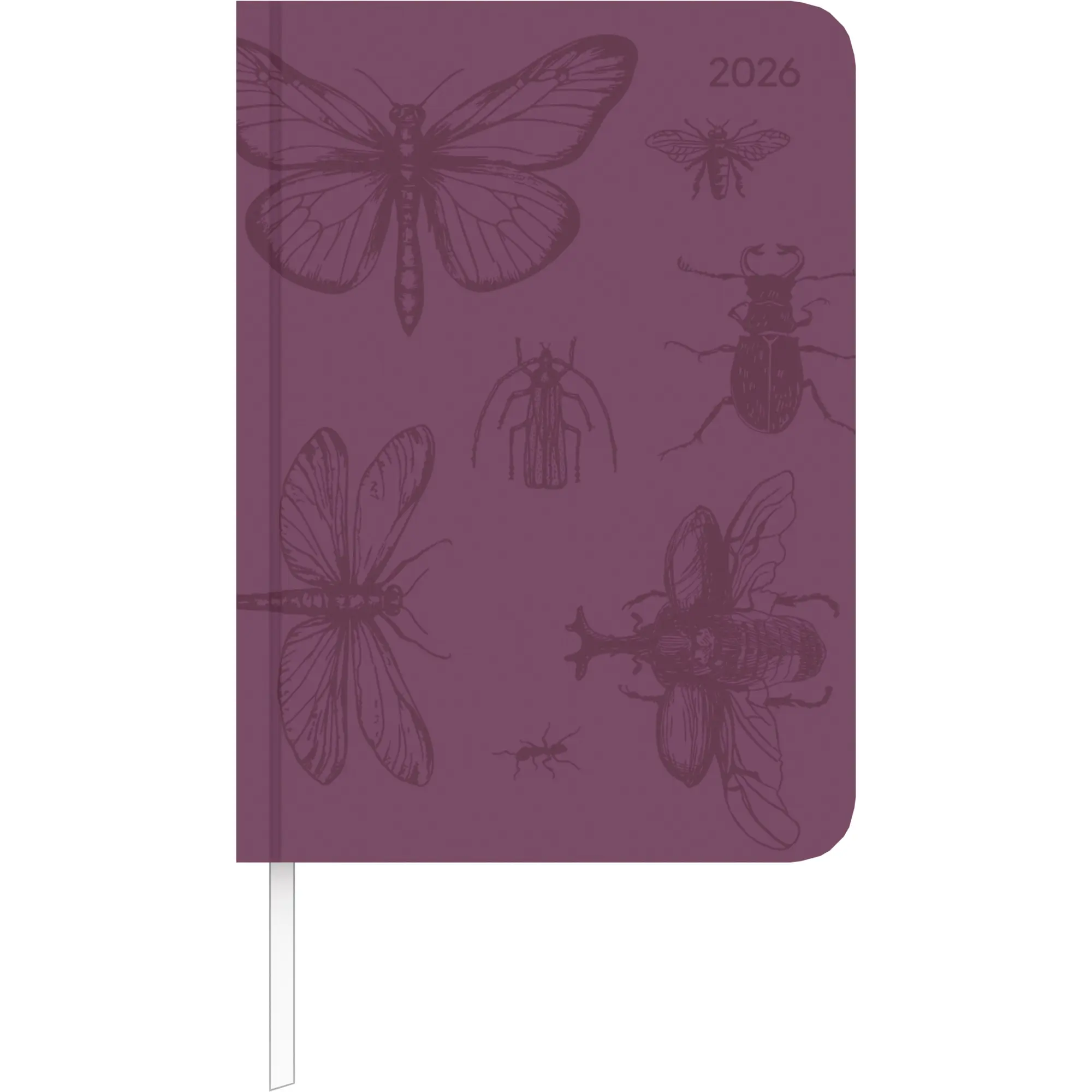Cover: 4069095002319 | Lady Journal Deluxe Purple 2026 - Taschen-Kalender A6 (10,7x15,2...