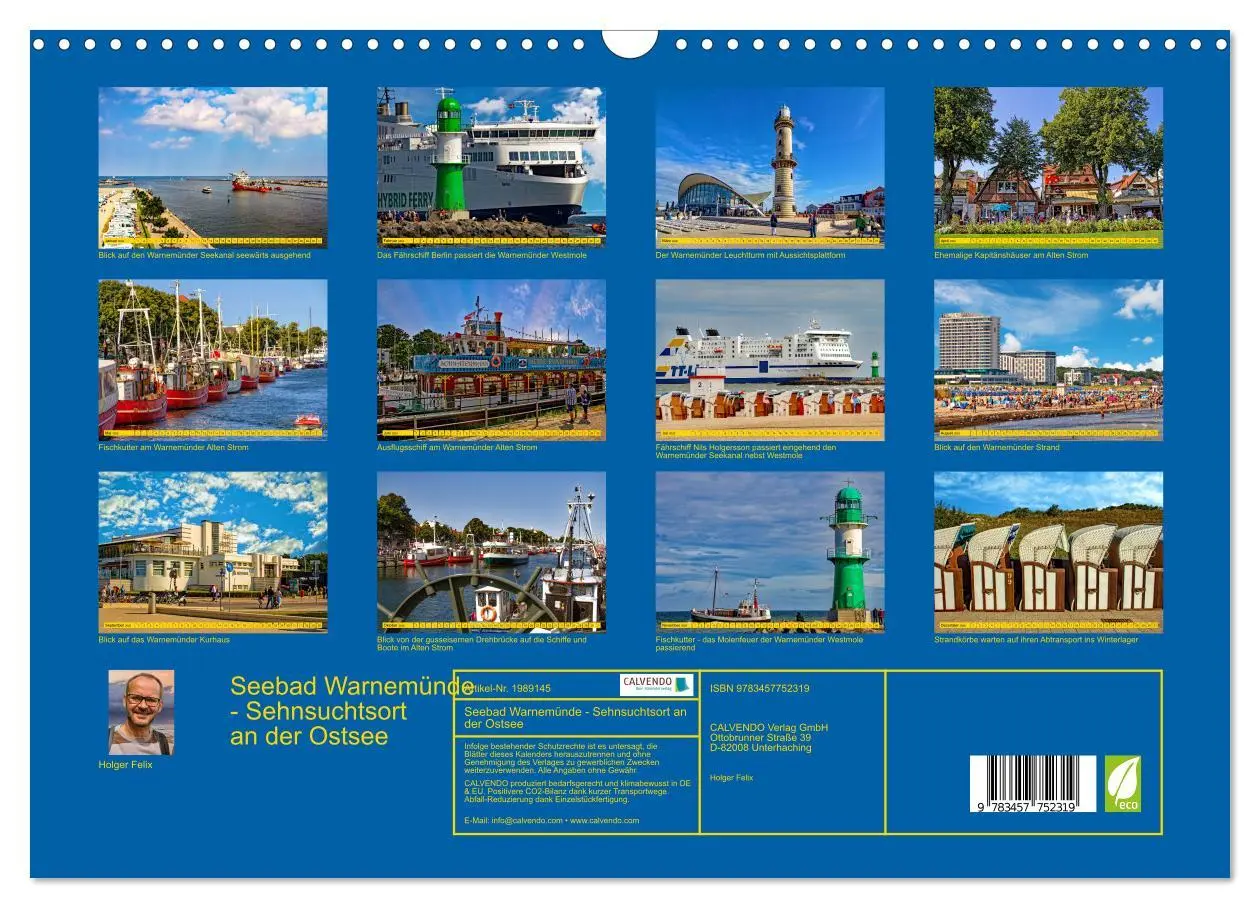 Bild: 9783457752319 | Seebad Warnemünde - Sehnsuchtsort an der Ostsee (Wandkalender 2026...