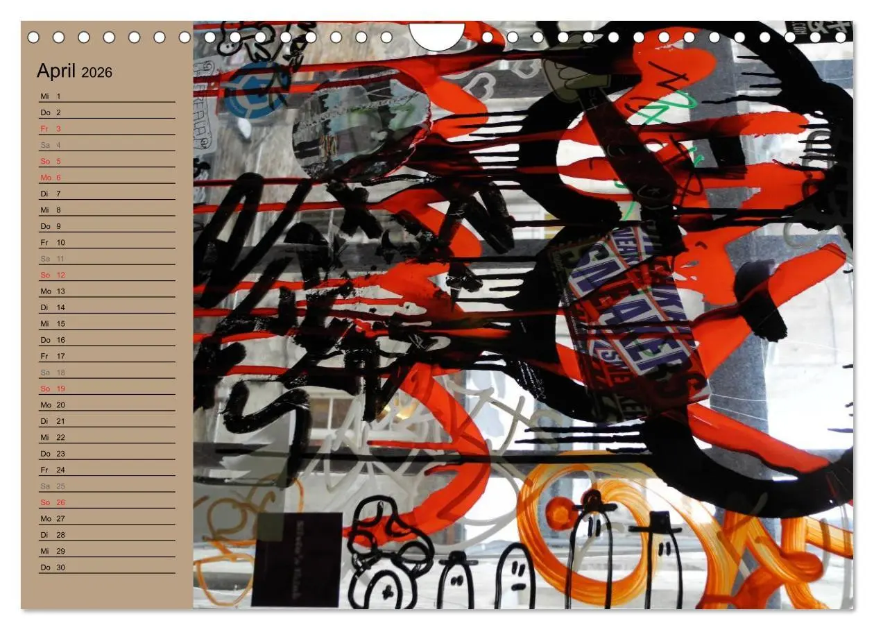 Bild: 9783516152319 | Street-Art Berlin (Wandkalender 2026 DIN A4 quer), CALVENDO...