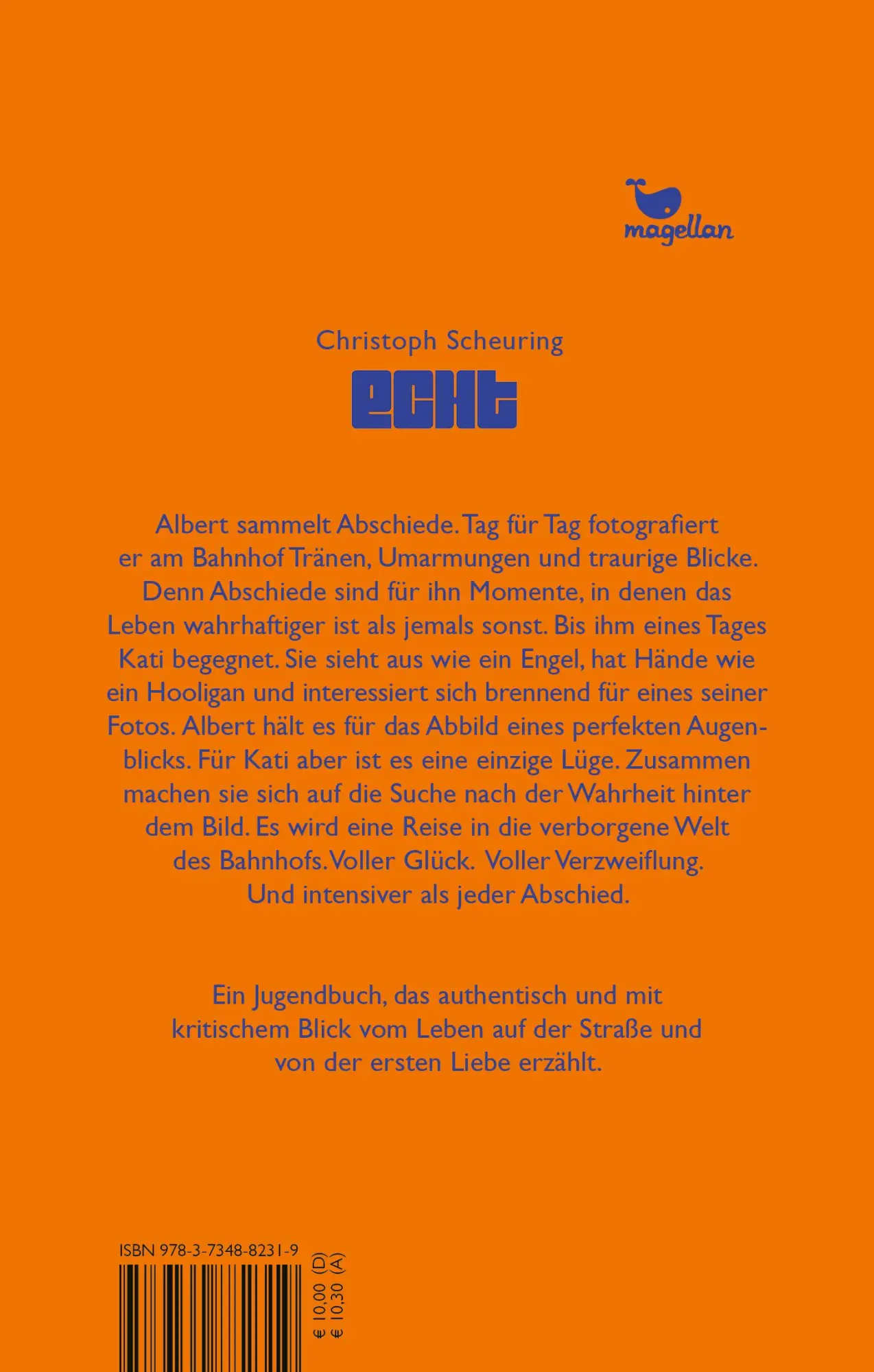 Rückseite: 9783734882319 | Echt | Ein Jugendroman über Straßenkinder und die erste Liebe | Buch